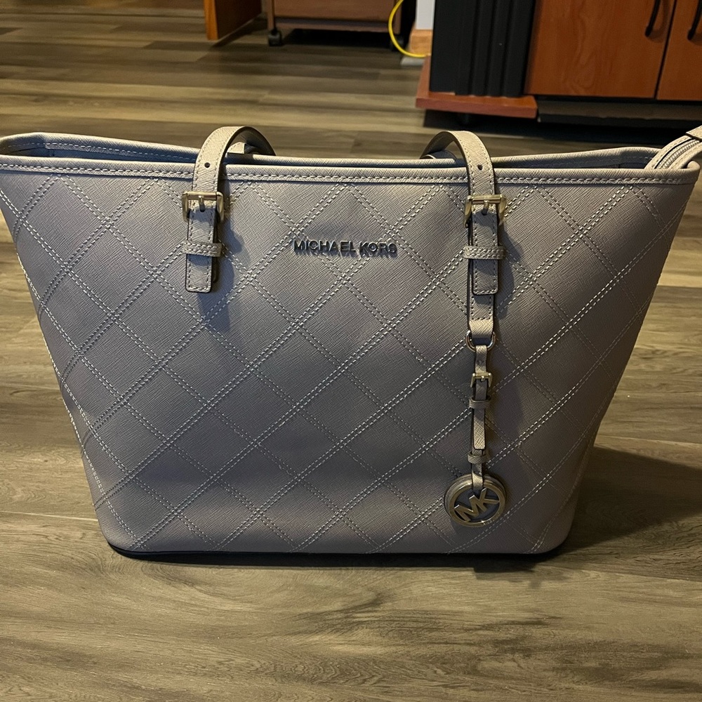 Michael Kors grey tote
